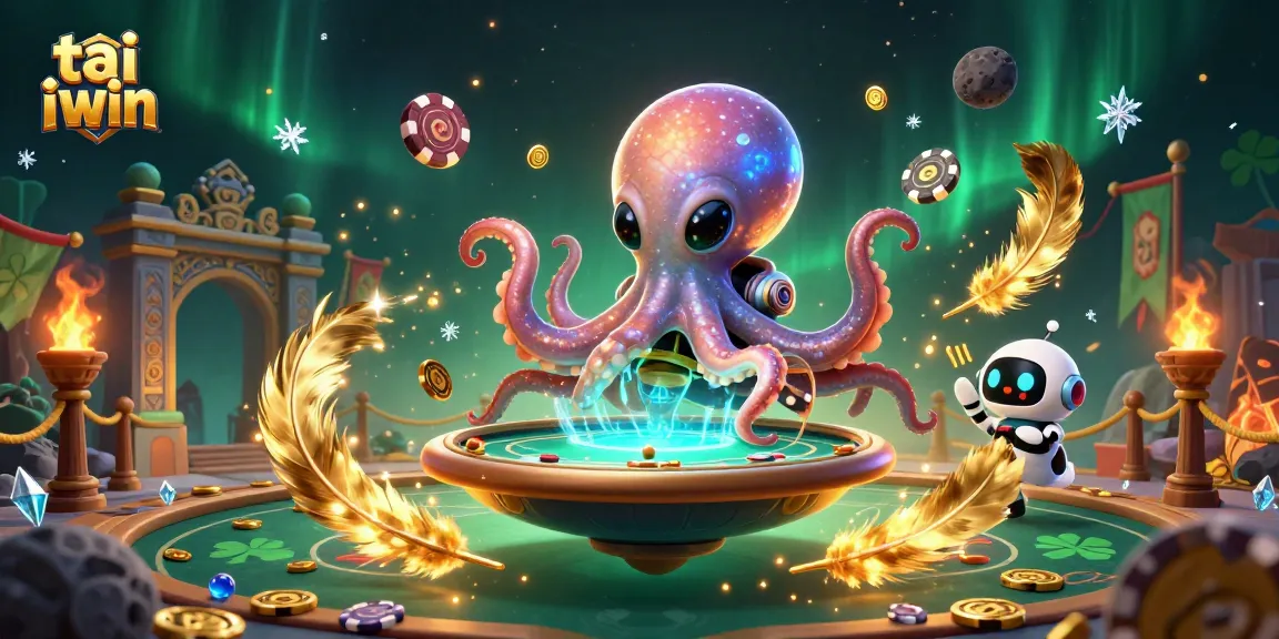 Experience dynamic games at tai iwin with a whimsical poker atmosphere and colorful characters.